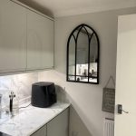 Freshly painted Kitchen walls in a west London Home