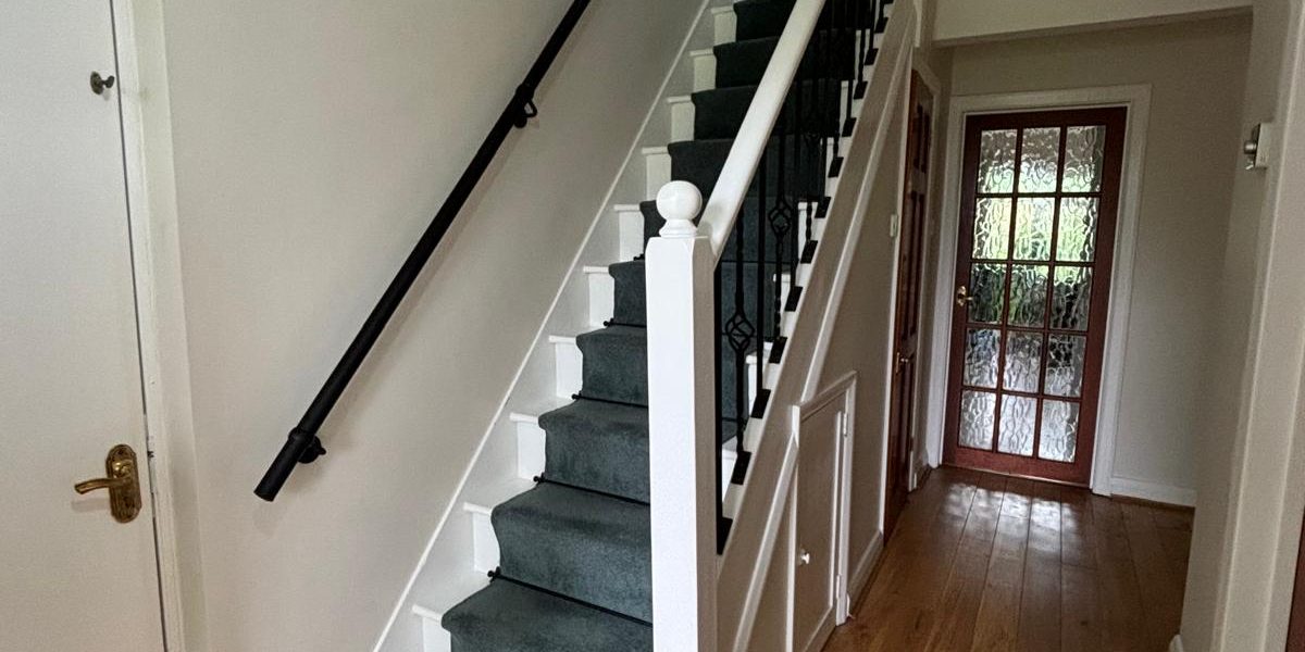 Interior Decorating and New steel Bespoke Staircase